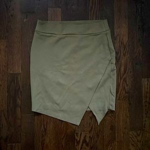 Green Forever 21 Skirt